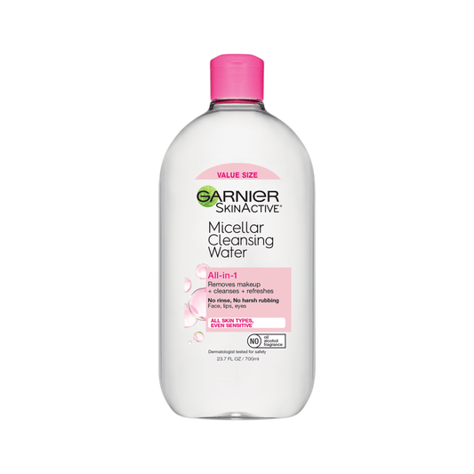 Skinactive Micellar Cleansing Water All in 1 Makeup Remover, 23.7 Fl Oz