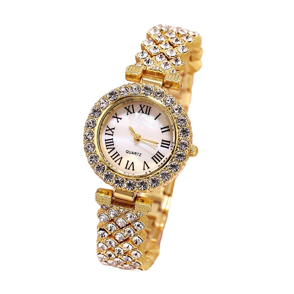Diamond Encrusted Starry Women's Quartz Watch Suit
