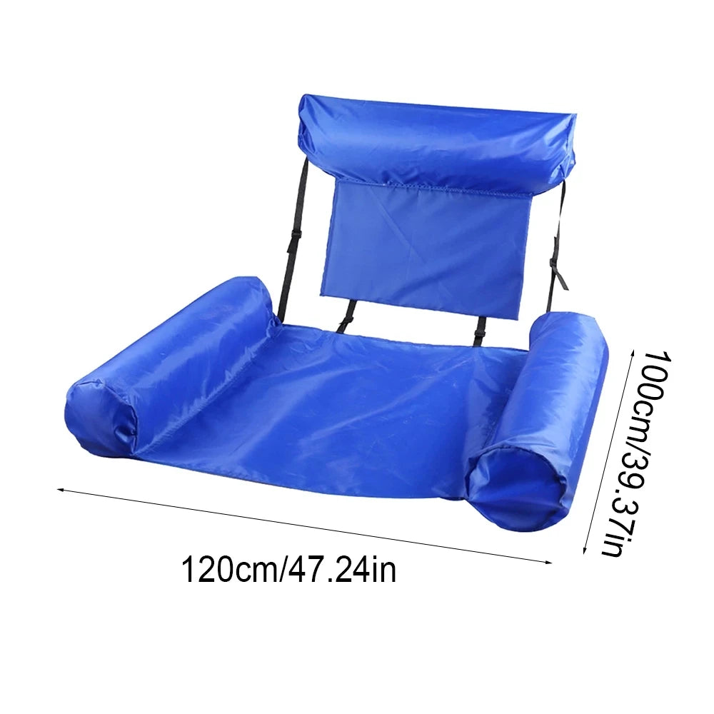 Summer Inflatable Floating Water Mattresses Hammock Lounge Chairs Pool Float Sports Toys Carpet Float Pool Accessories
