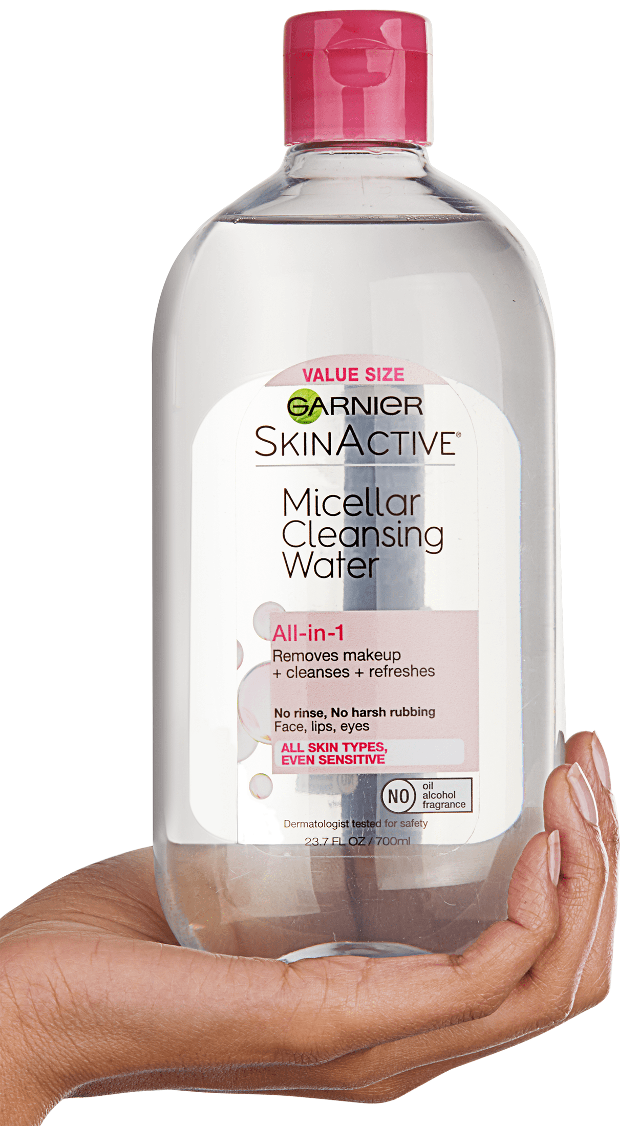 Skinactive Micellar Cleansing Water All in 1 Makeup Remover, 23.7 Fl Oz